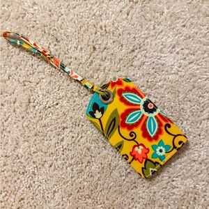 Vera Bradley Floral Luggage Tag